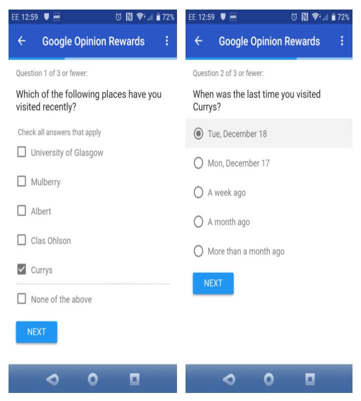 Cómo obtener más encuestas con Google Opinion Rewards